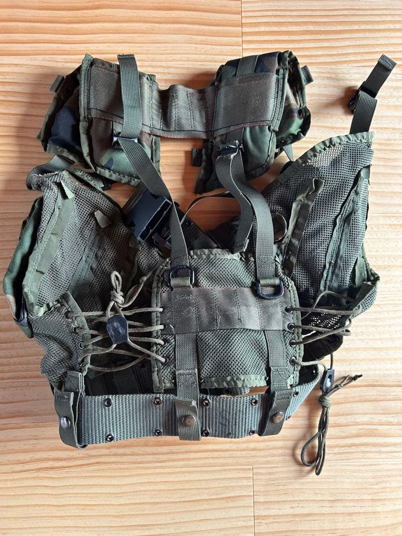 実物　米軍使用　タクティカルベスト＆ベルト