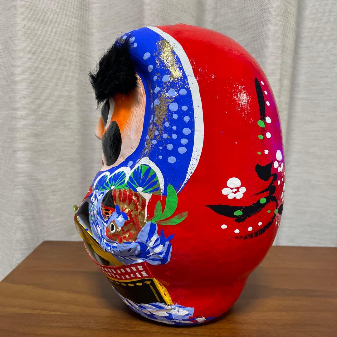 松川だるま 宝船　仙台張子　工芸品