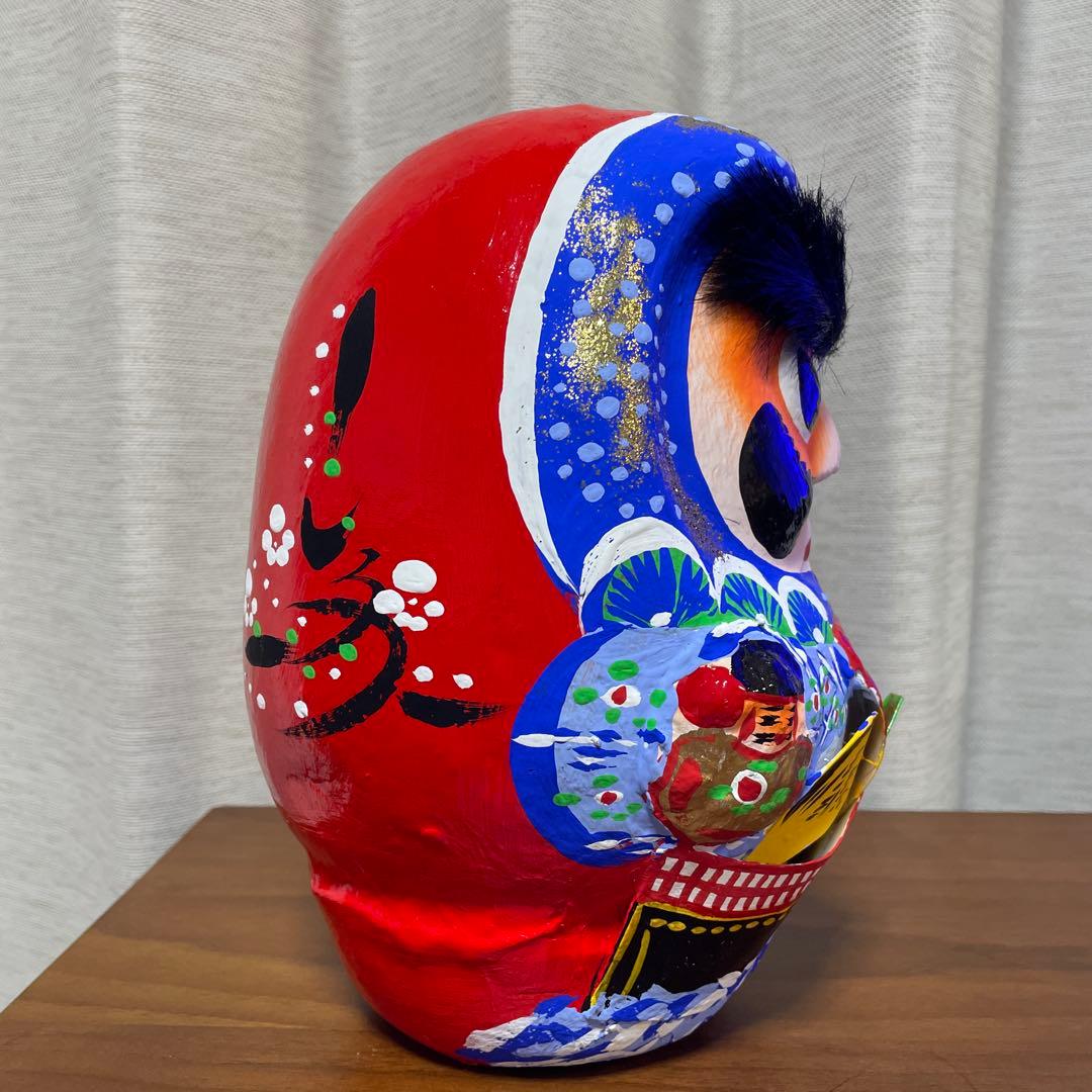 松川だるま 宝船　仙台張子　工芸品