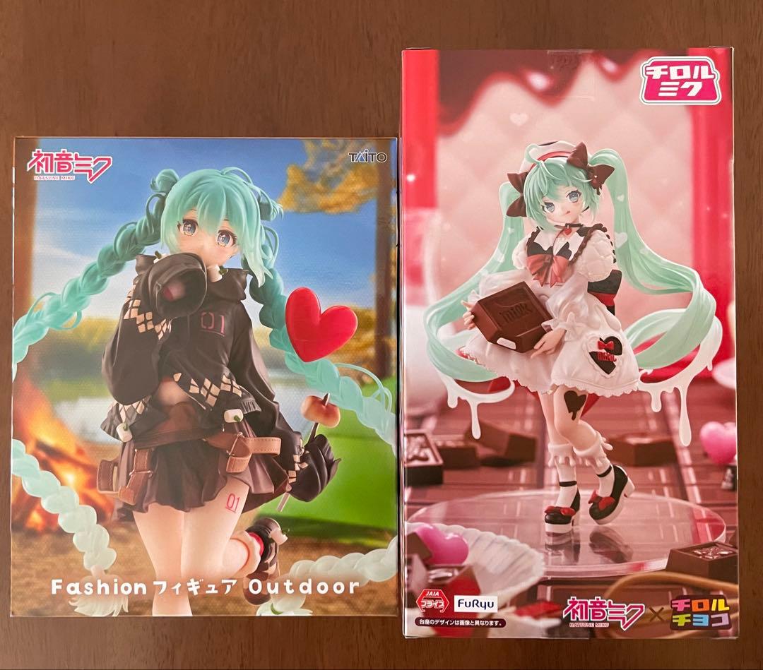 初音ミク‪ チロルチョコ ミルクver 初音ミクFashion outdoor - メルカリ‬