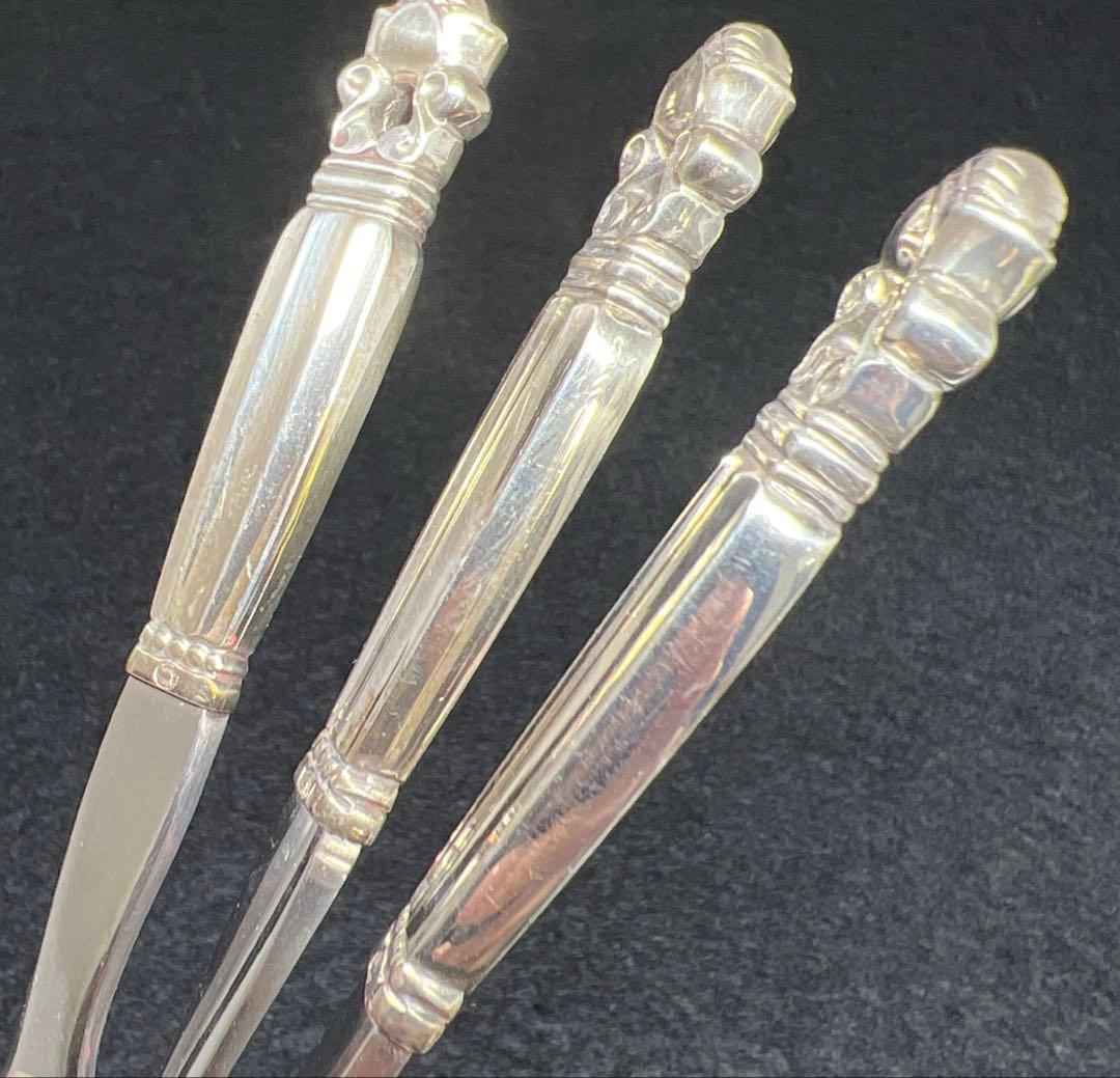 ジョージジェンセン エコーンスプーン6本　130g 東里7-1210☆2F