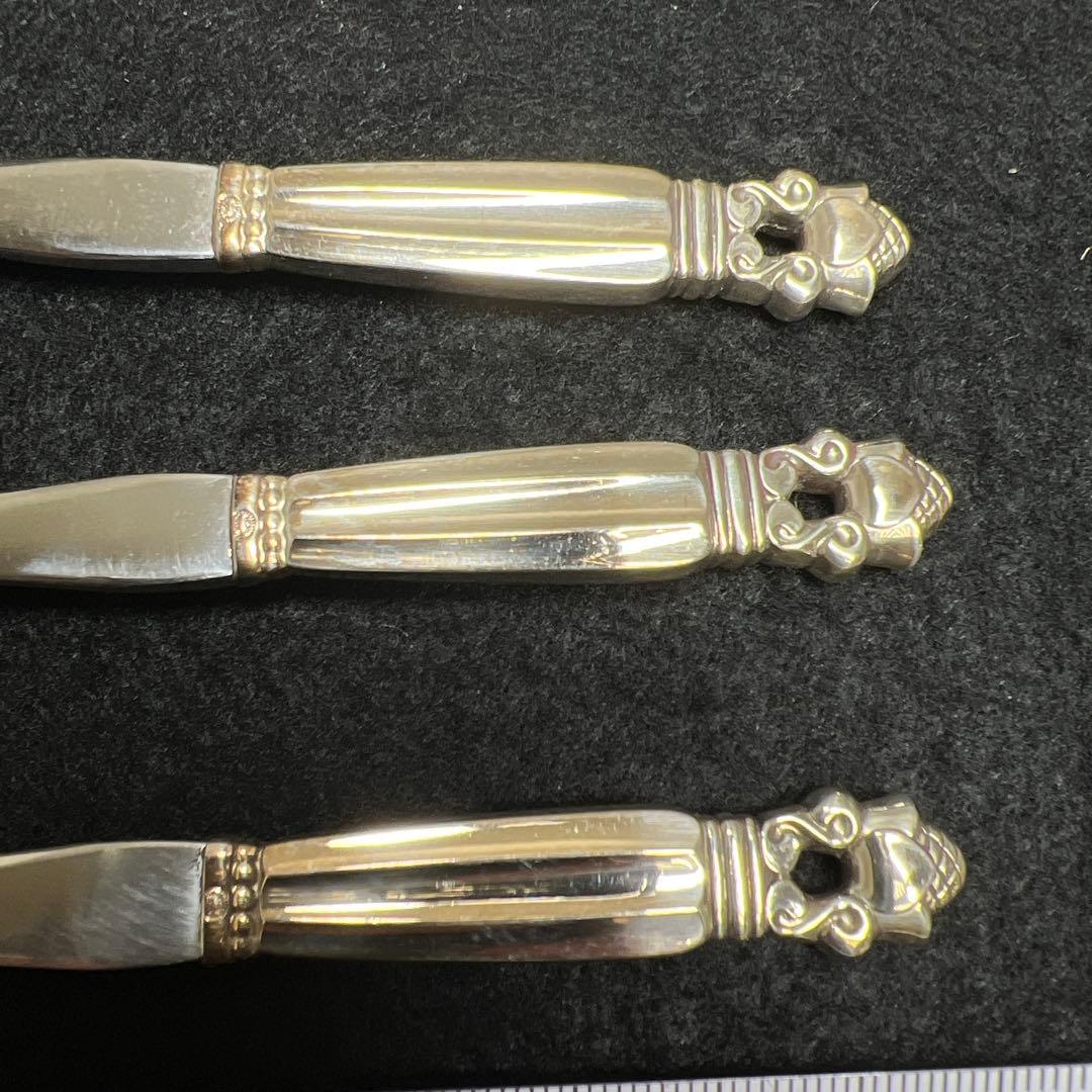 ジョージジェンセン エコーンスプーン6本　130g 東里7-1210☆2F