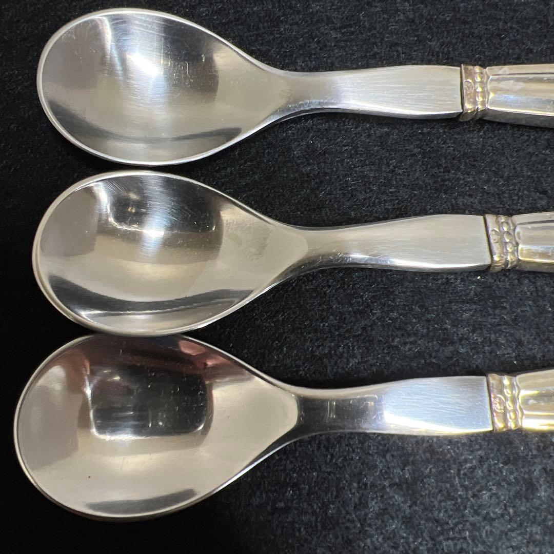 ジョージジェンセン エコーンスプーン6本　130g 東里7-1210☆2F