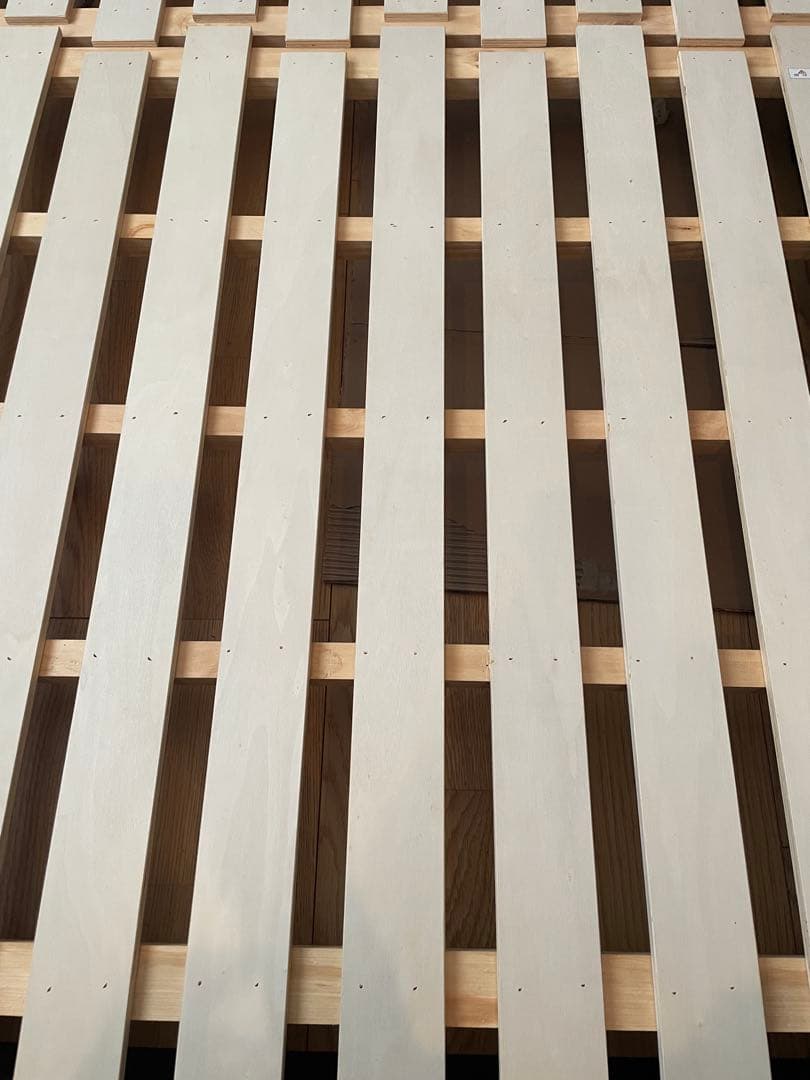 【最終セール】ニトリ　木製スノコベッド クイーンサイズ