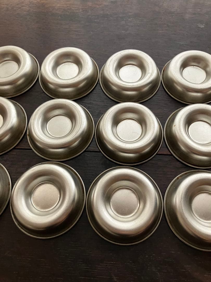 マトファー　ブリキ製 サヴァラン型 φ65×15mm 17個セット