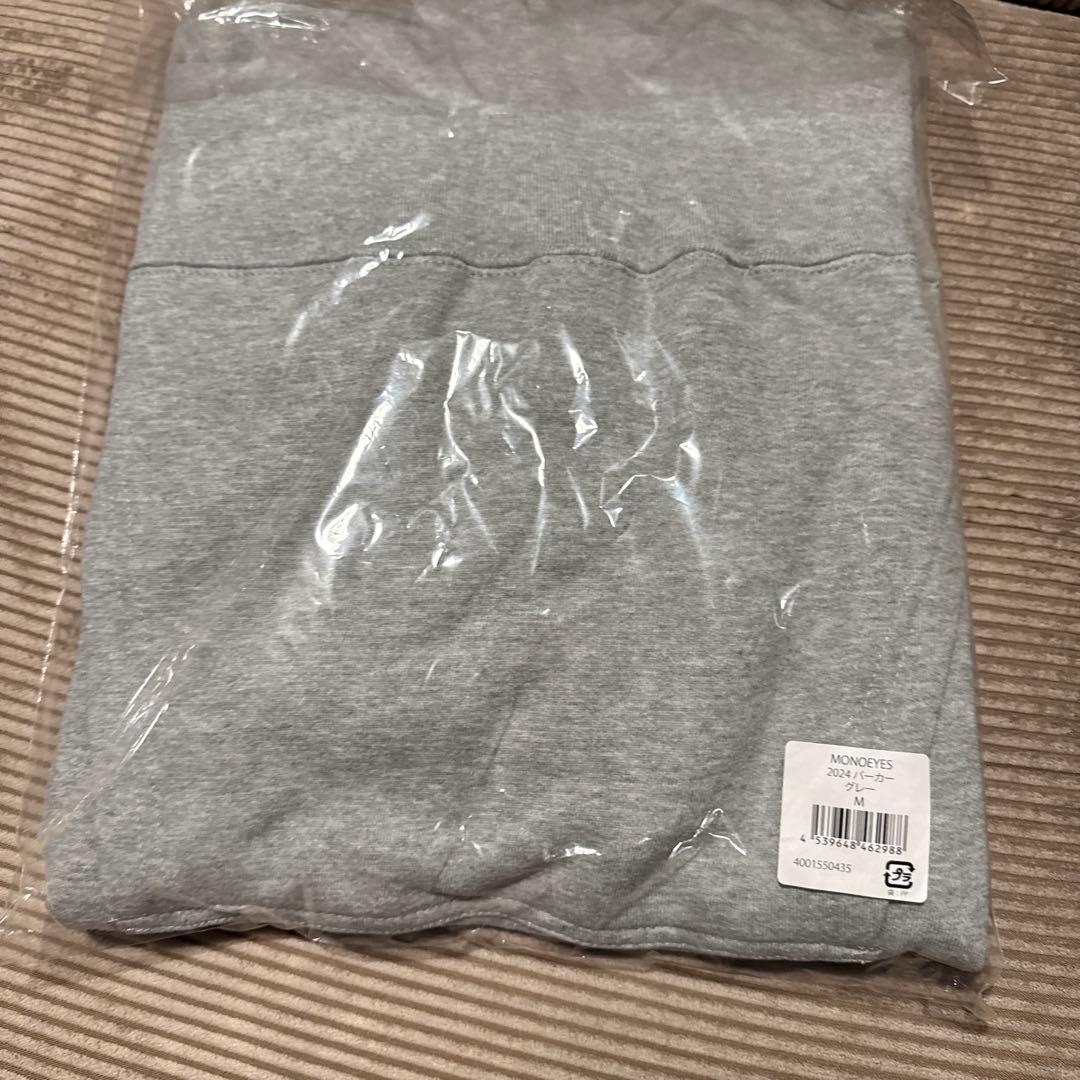 MONOEYES グッズ Mフーディー プルオーバー パーカー グレー - メルカリ