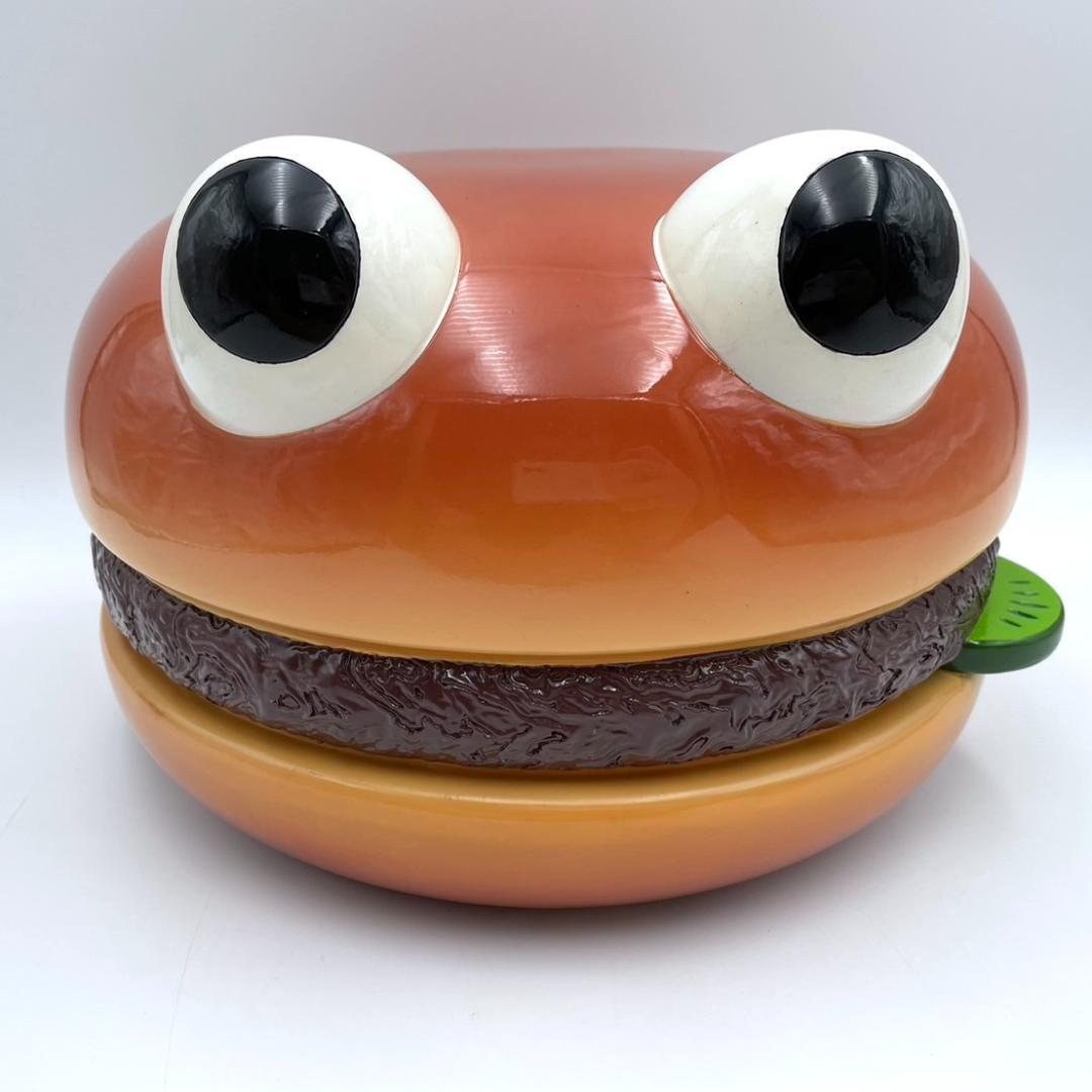 希少！マクドナルド ハンバーガーパッチ ビンテージ 1981年 ディスプレイ