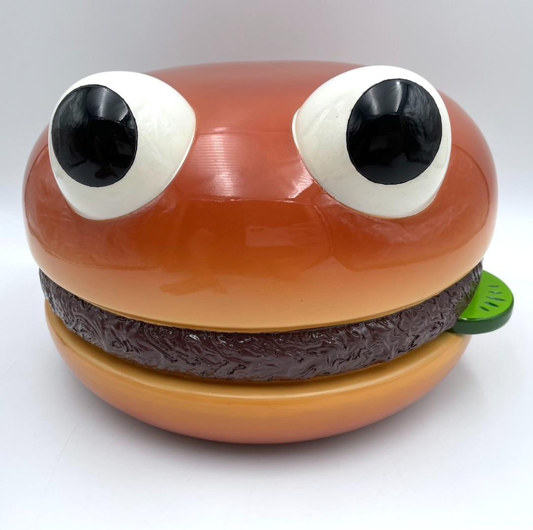 希少！マクドナルド ハンバーガーパッチ ビンテージ 1981年 ディスプレイ