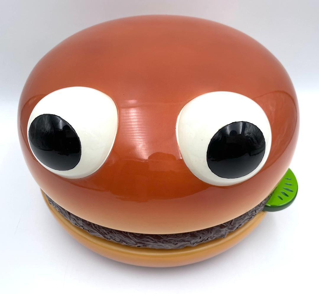 希少！マクドナルド ハンバーガーパッチ ビンテージ 1981年 ディスプレイ