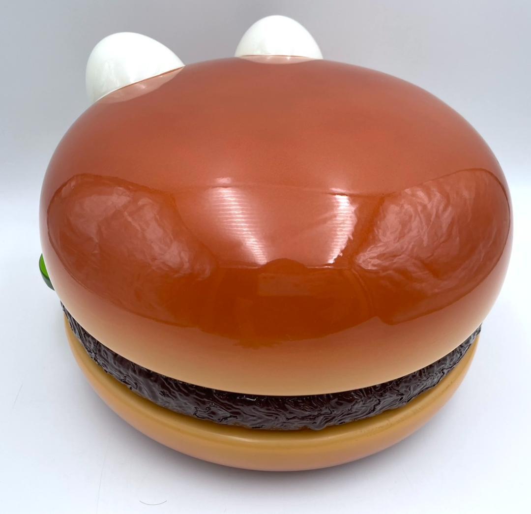 希少！マクドナルド ハンバーガーパッチ ビンテージ 1981年 ディスプレイ