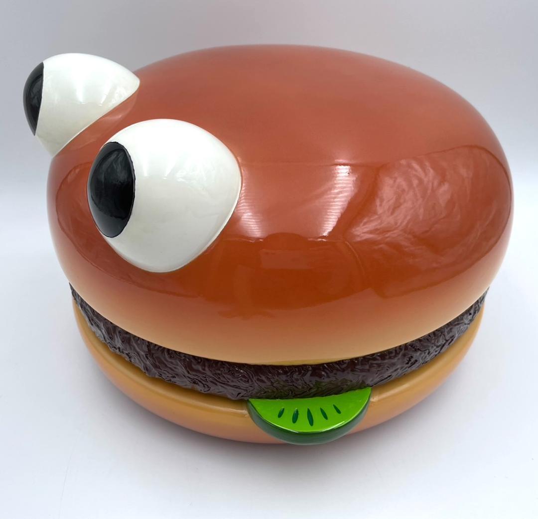 希少！マクドナルド ハンバーガーパッチ ビンテージ 1981年 ディスプレイ