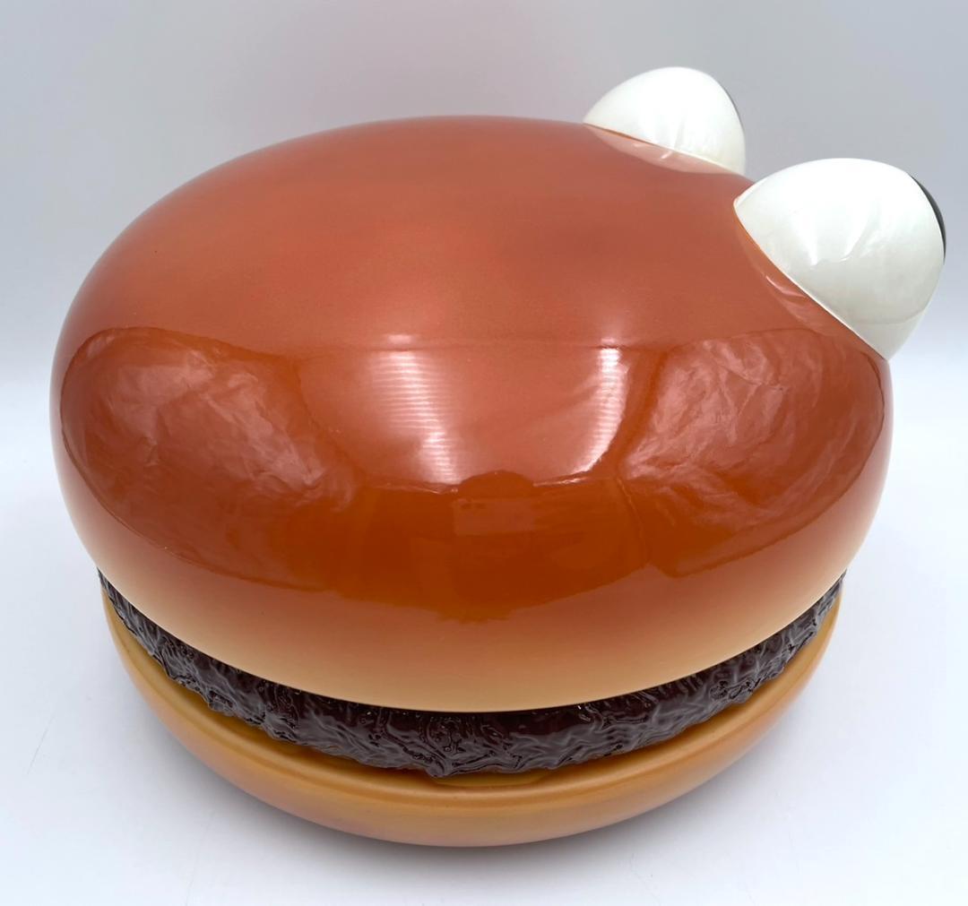 希少！マクドナルド ハンバーガーパッチ ビンテージ 1981年 ディスプレイ