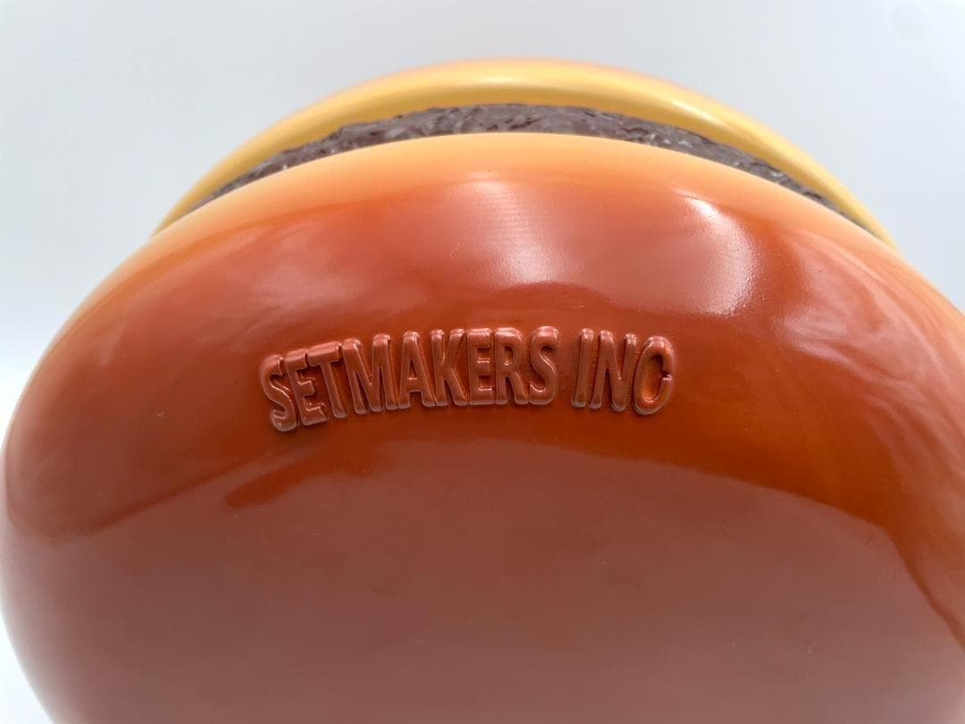 希少！マクドナルド ハンバーガーパッチ ビンテージ 1981年 ディスプレイ