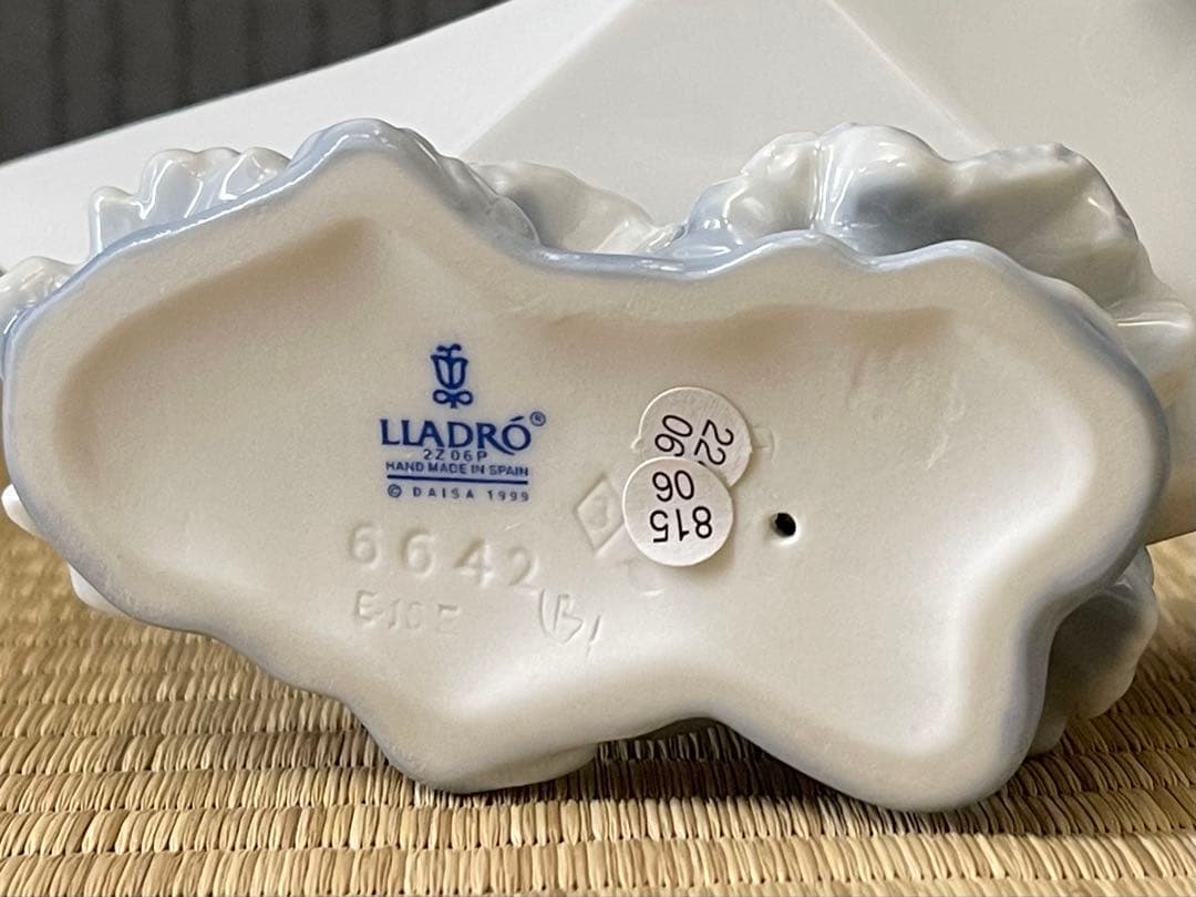 LLADRO リアドロ 人形 陶磁器 小さな密航者 箱 保証証 有