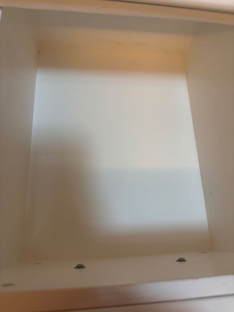 アンティーク調 テレビ台 白塗り