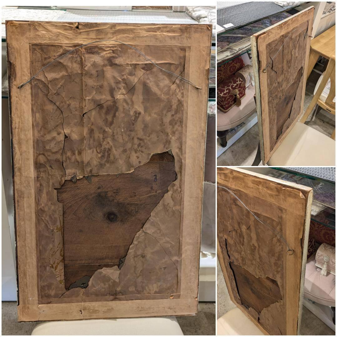 希少】 アンティーク調 姿見 ウォールミラー 鏡 大型 シャビー 高さ