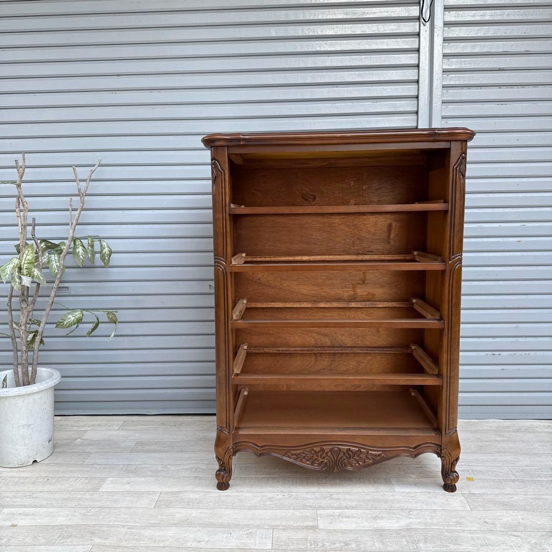 アンティーク調 チェスト 5段レリーフ ヨーロッパ