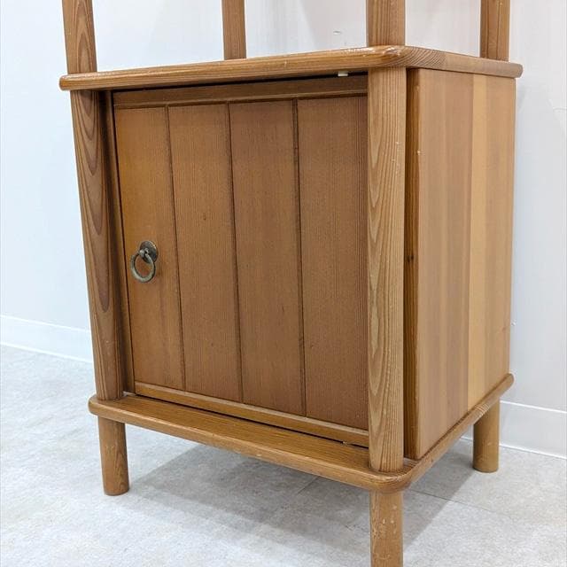 najicoパインサイドキャビネット - メルカリ