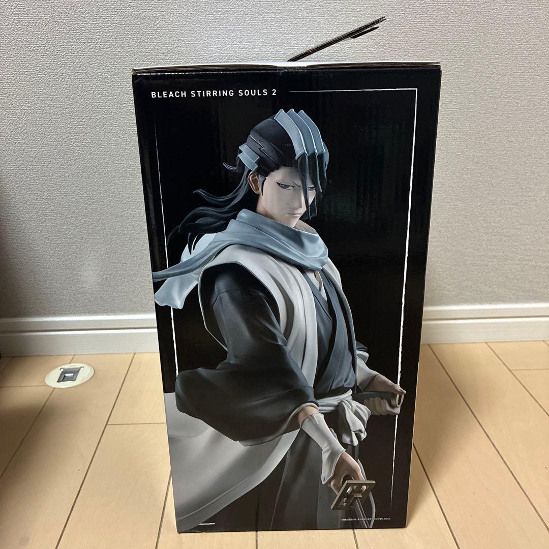 ブリーチ 一番くじ 朽木白哉 フィギュア ラストワン賞 BLEACH 20th