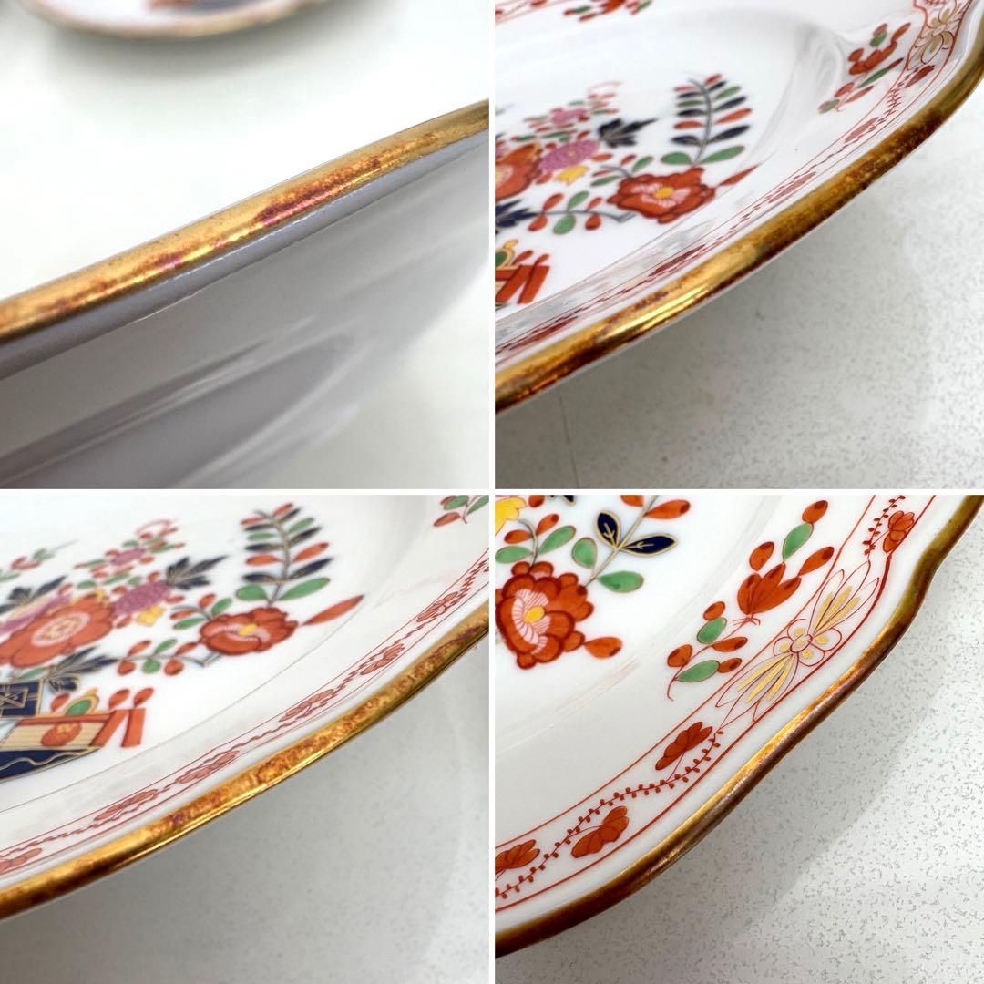 マイセン 柿右衛門写し 花模様 御所車 ティーポットセット カップ&ソーサー 皿