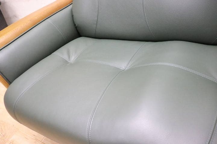 GMEH320○浜本工芸 / HAMAMOTO 2人掛けソファ ラブソファ 本革