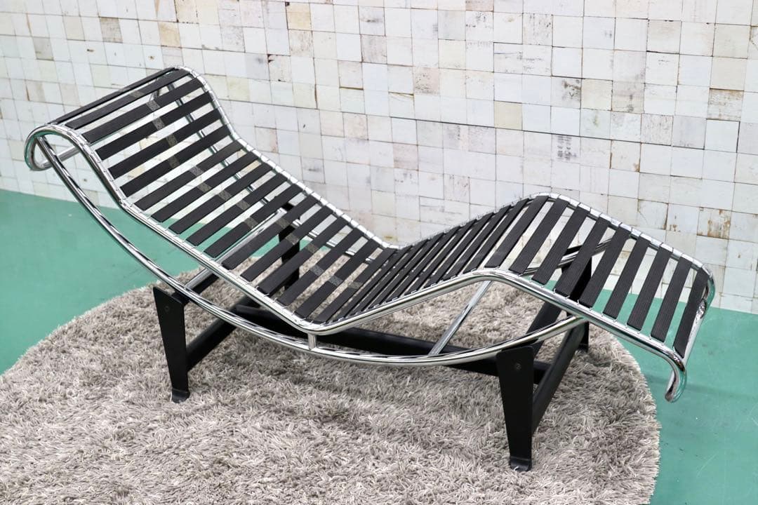 GMFK661○ ル・コルビュジエ LC4 シェーズロング ハラコ イタリア製