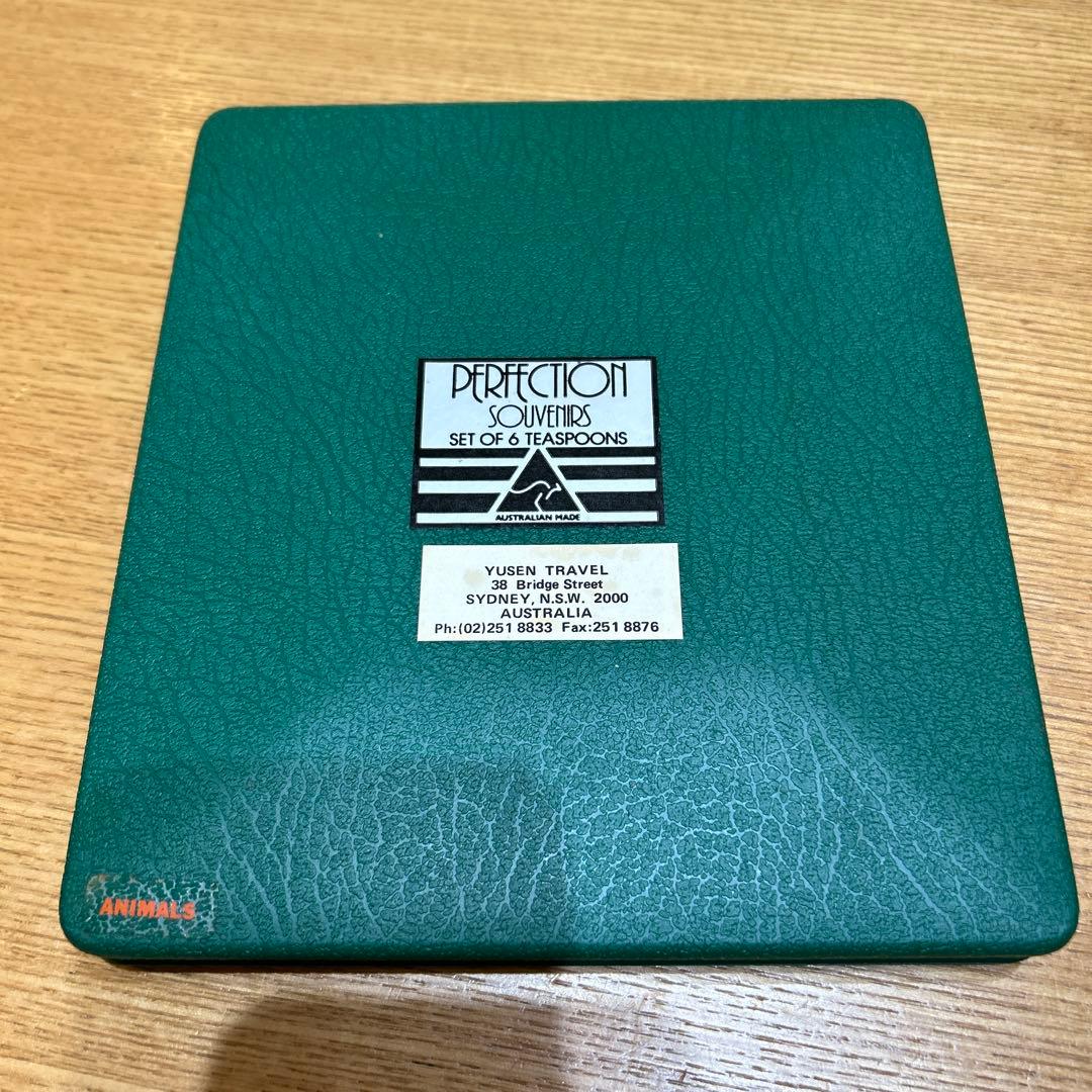 オーストラリア　アンティークヴィンテージ　アニマル　ティースプーンレトロ　レア