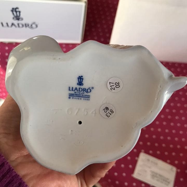 大幅値引き❣️lladro♡sweet and shy 6754