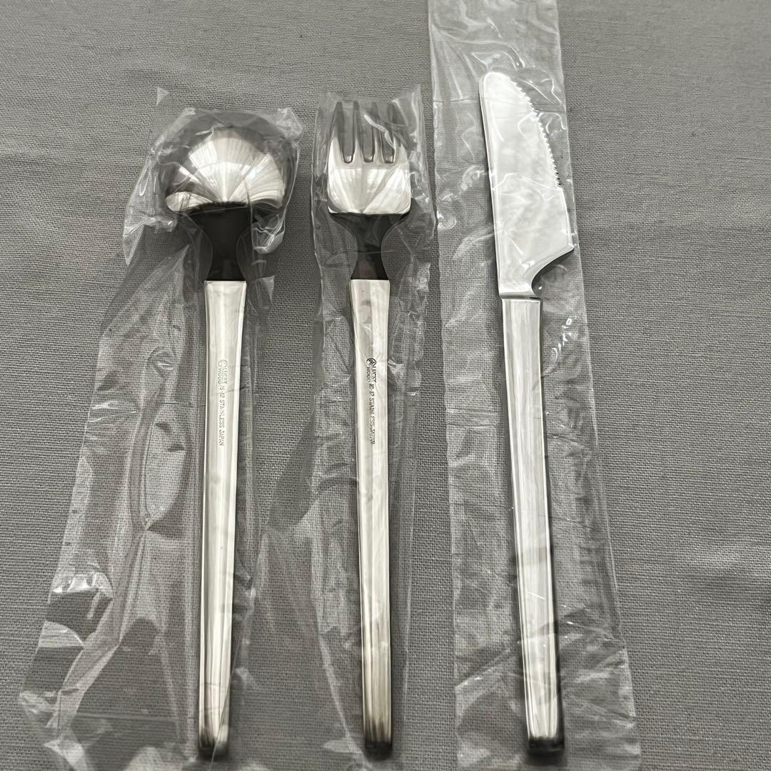 ラッキーウッド スカンジナビア 18-12 カトラリー お食事用 スプーン