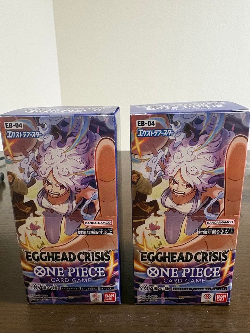 ONE PIECE EGGHEAD CRISIS カードゲーム 新品未開封BOX - メルカリ