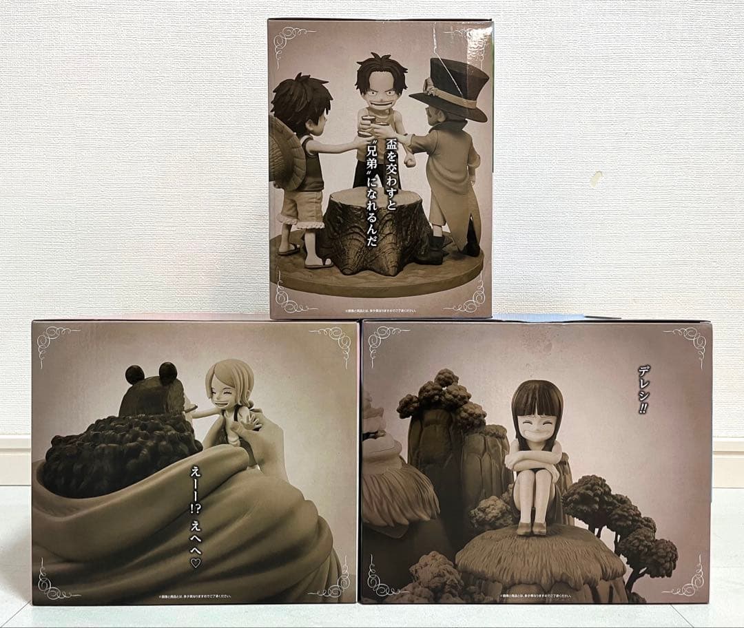 一番くじ】ワンピース ドラマティックメモリーズ ABCDE賞セット！計16