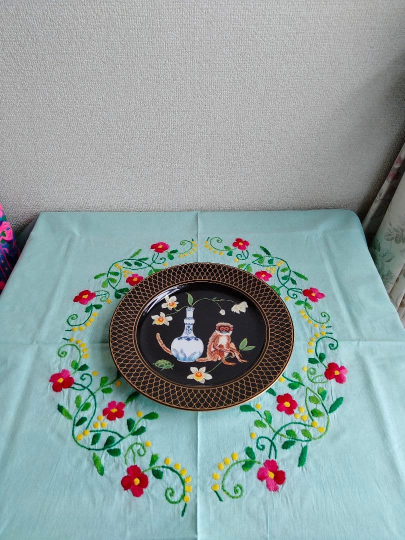 希少品Lynn Chase❁ディナー４枚MONKEY GARDEN 27.5cm