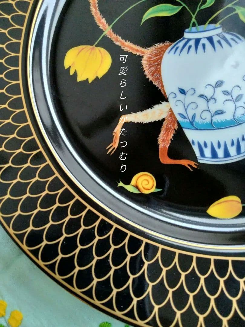 希少品Lynn Chase❁ディナー４枚MONKEY GARDEN 27.5cm