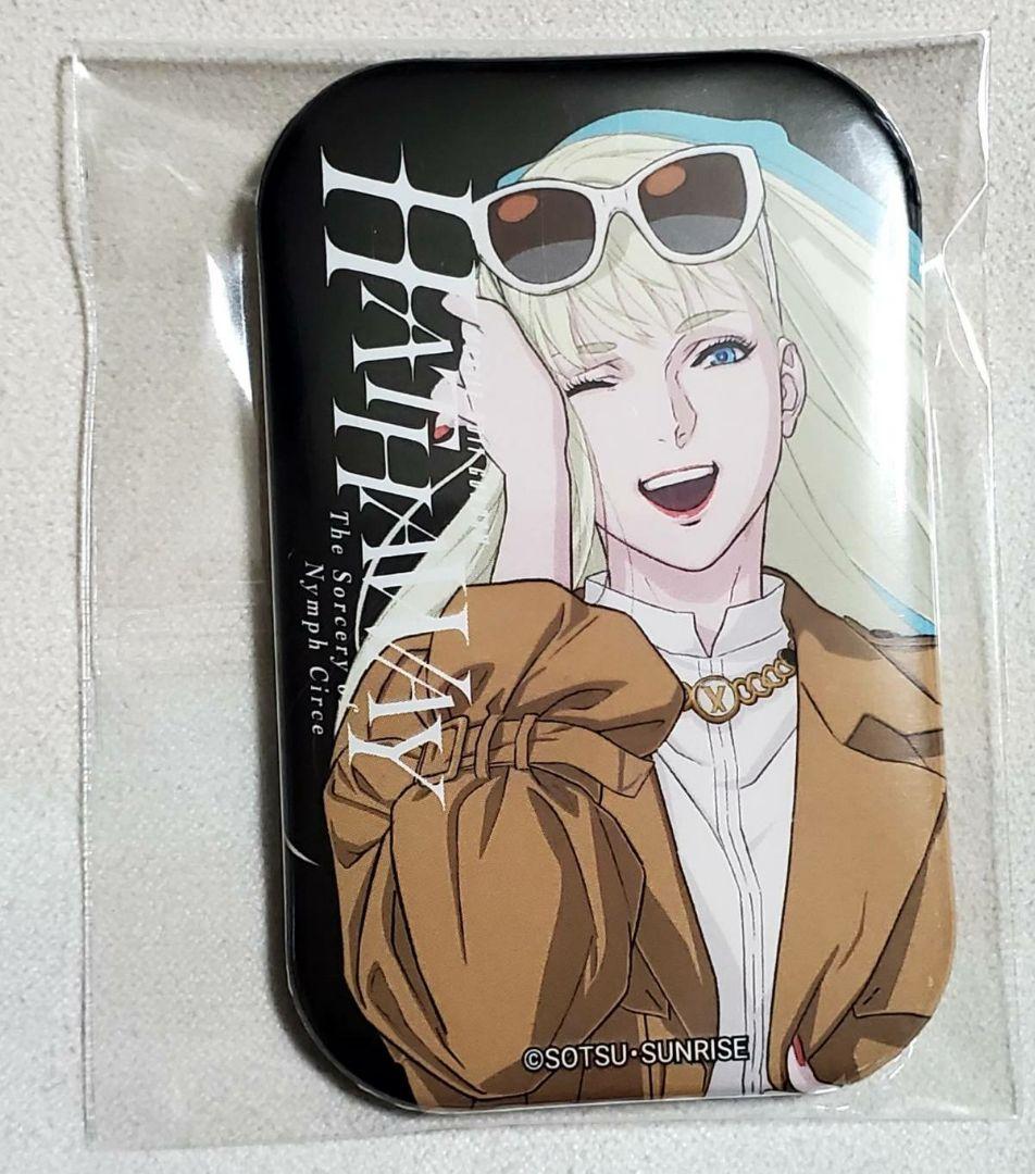 閃光のハサウェイ 公式ショップ スクエア缶バッジ ギギ・アンダルシア