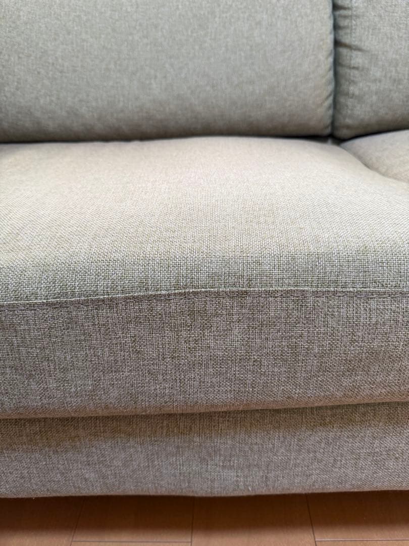 【送料込】2.5人掛け ファブリックソファー