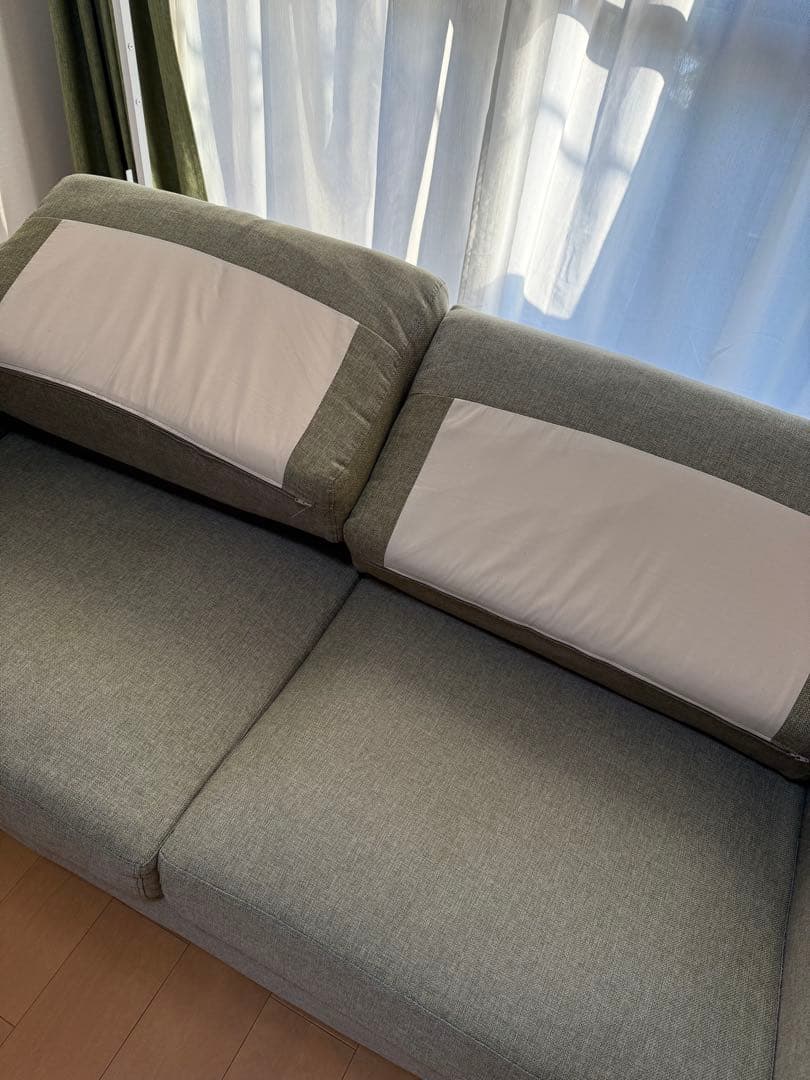 【送料込】2.5人掛け ファブリックソファー