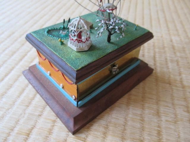 ◆極希少 40年代 仏製！REUGE(リュージュ) メルヘンなカラクリオルゴール