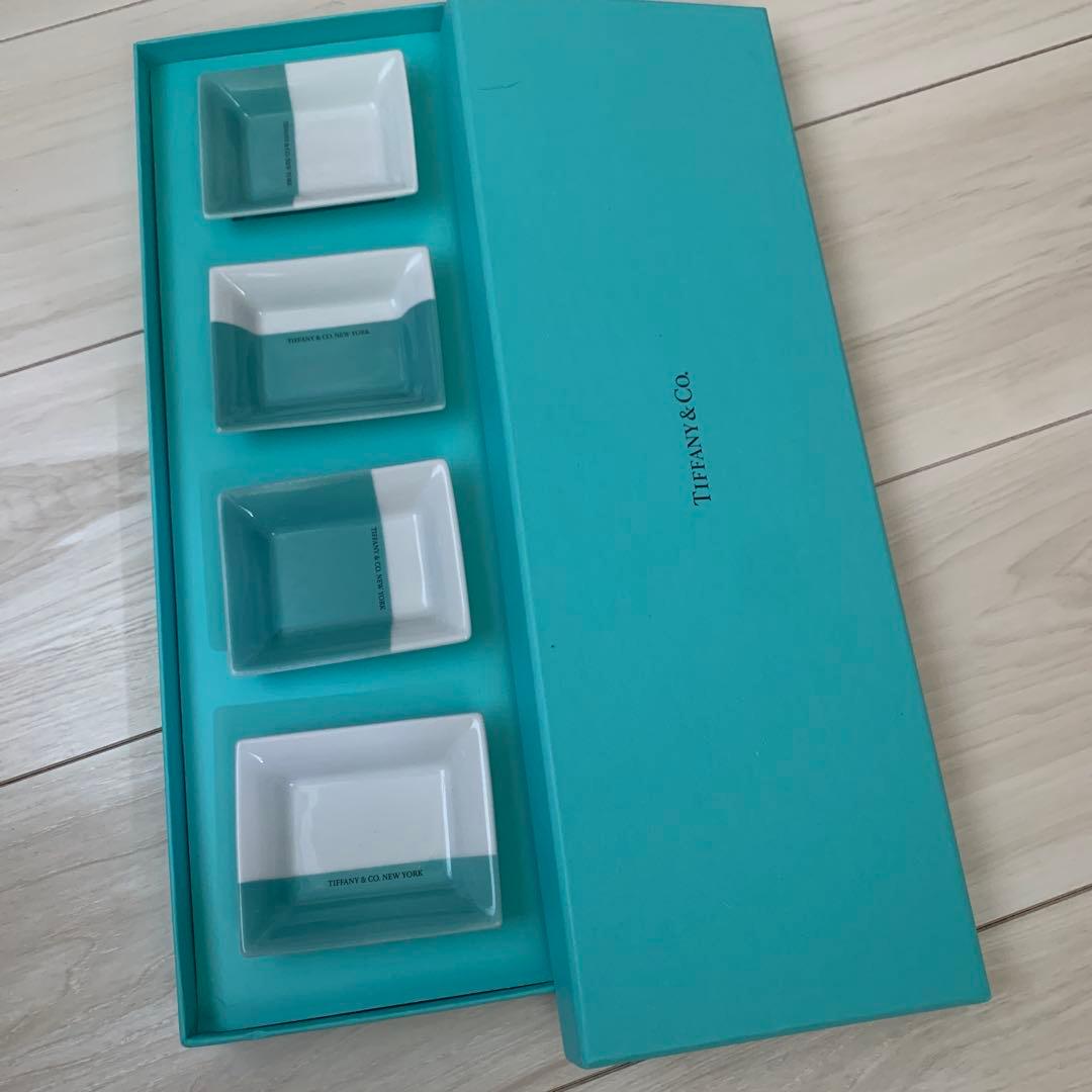 Tiffany ティファニー　小皿セット　ミニトレイ