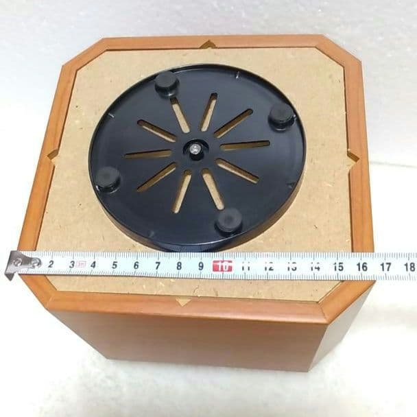 美品 回転 木製 えんぴつ立て リモコンラック ペンたて メガネ入れ レア 希少