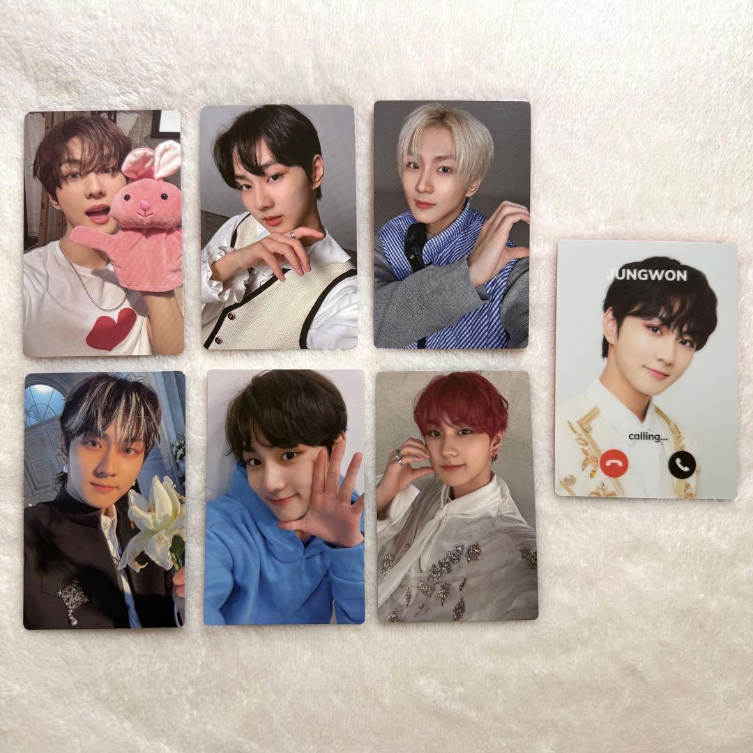 enhypen ジョンウォン トレカ 7まとめ売り - メルカリ