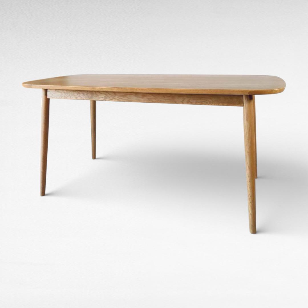 【美品】無印良品 オーク材テーブル 幅150 ダイニングテーブル