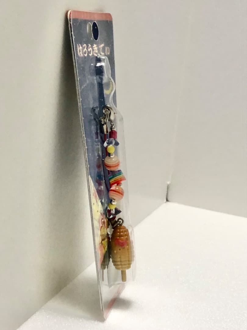 ハローキティ Hello Kitty ストラップ 屋台デザイン(とうもろこし