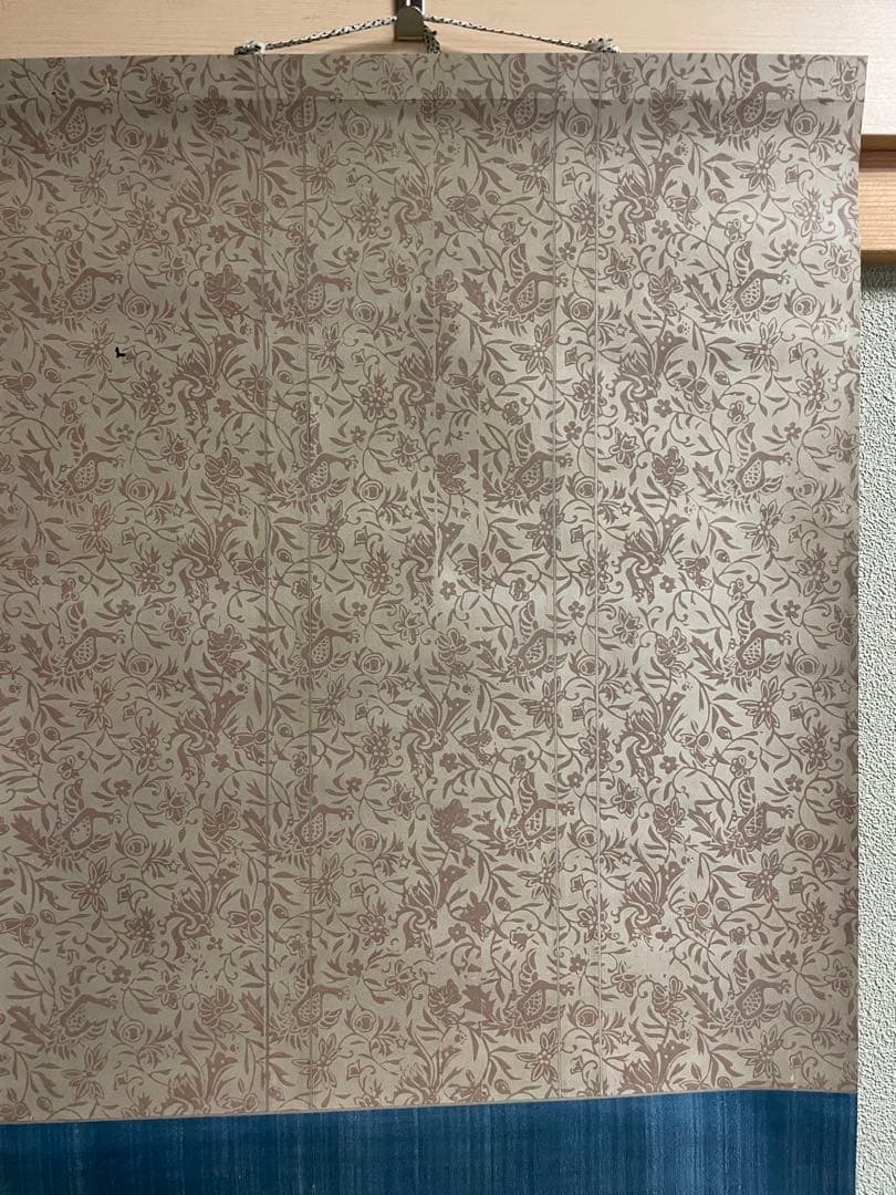 池田政喬作　竹鶴図　掛軸茶掛　肉筆