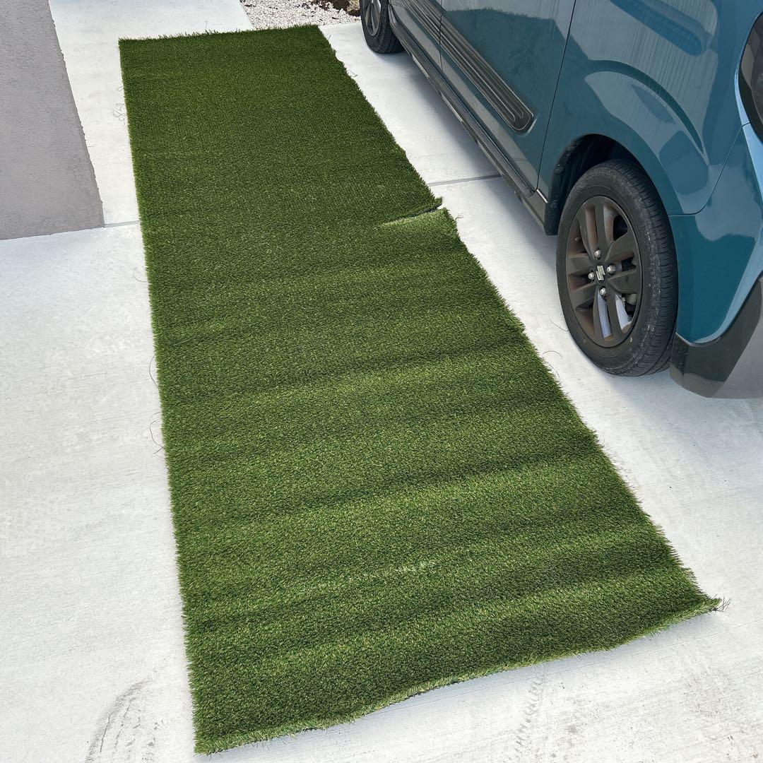 リアリーターフ ミドル+（プラス）25mm 人工芝 1m‪×3.63m 切込み有