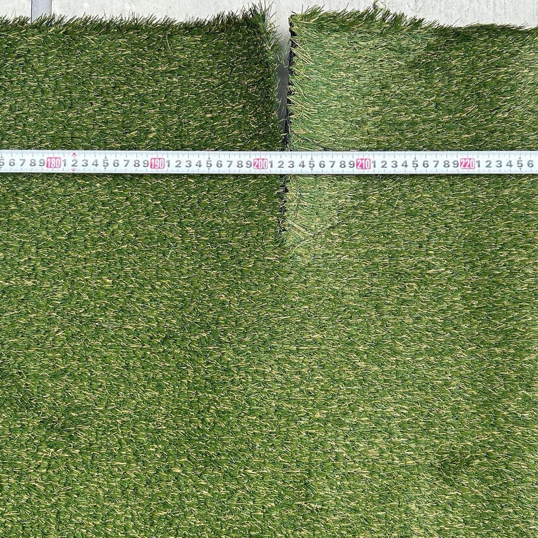 リアリーターフ ミドル+（プラス）25mm 人工芝 1m‪×3.63m 切込み有