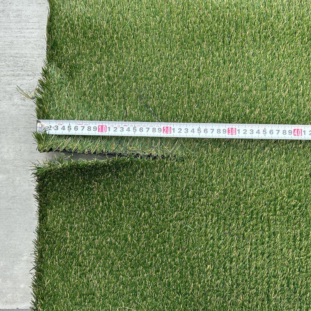 リアリーターフ ミドル+（プラス）25mm 人工芝 1m‪×3.63m 切込み有