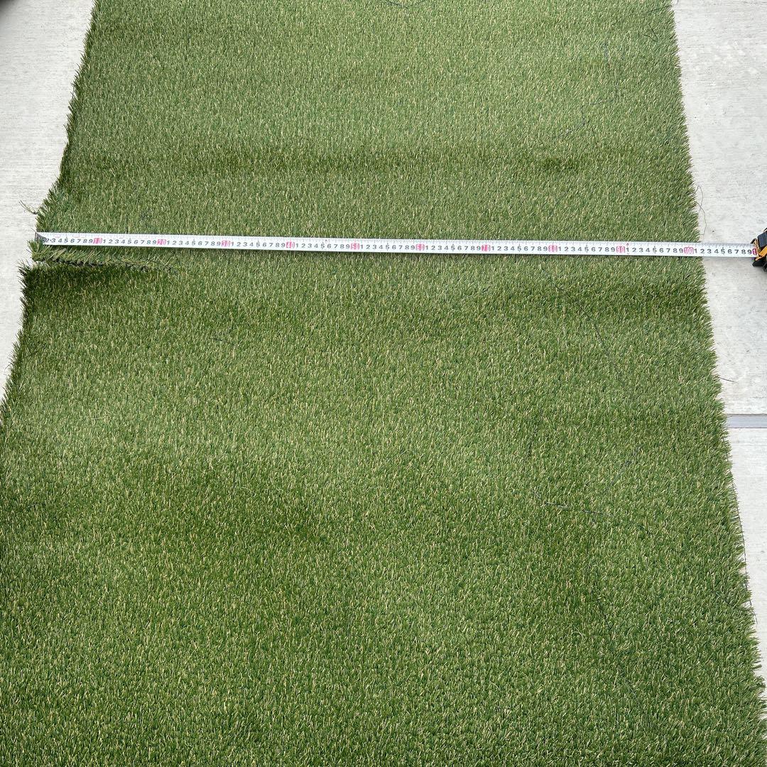 リアリーターフ ミドル+（プラス）25mm 人工芝 1m‪×3.63m 切込み有