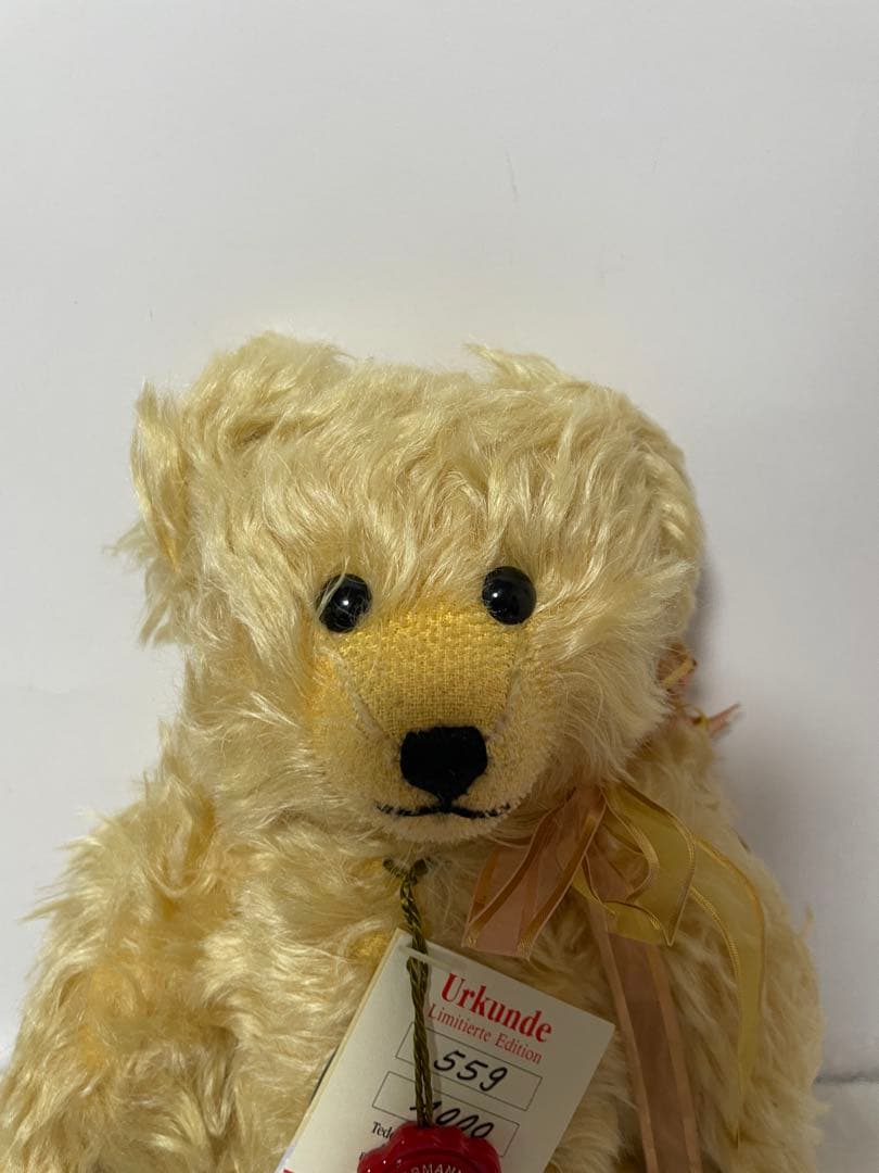 限定559/1000Teddy-Hermann ドイツ製テディベアゴールドモヘア - メルカリ
