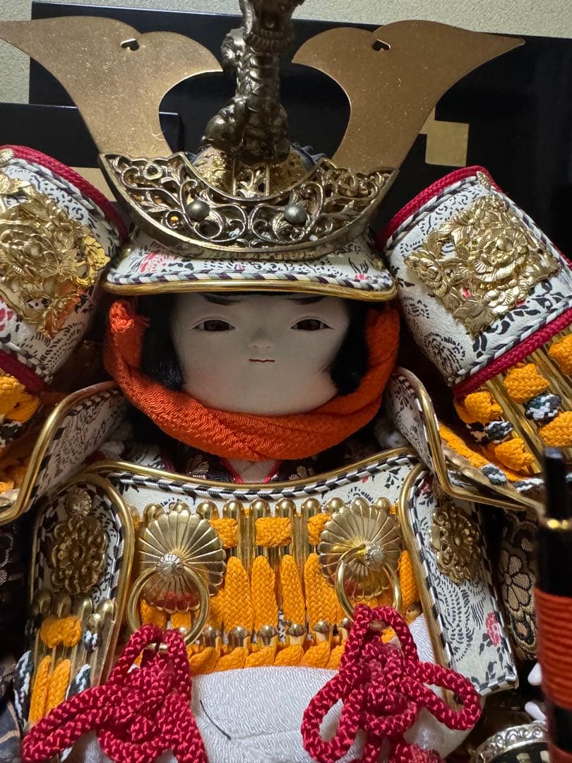 京甫作　五月人形　ビンテージ