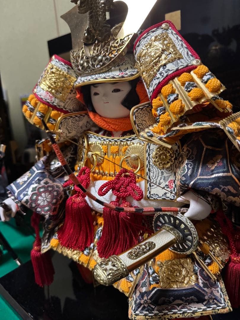 京甫作　五月人形　ビンテージ